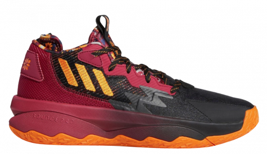 adidas Dame 8 Chinese New Year Red/Black-Yellow GW1816