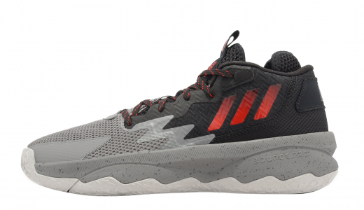 adidas Dame 8 Grey Three Red Grey Three/Red/Core Black HR1558