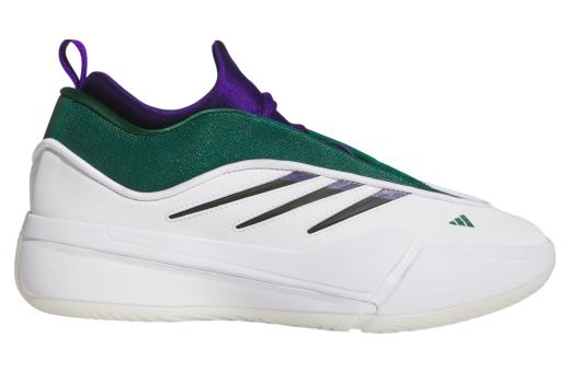 Adidas Dame 9 Milwaukee Bucks White/Purple-Green IG6603