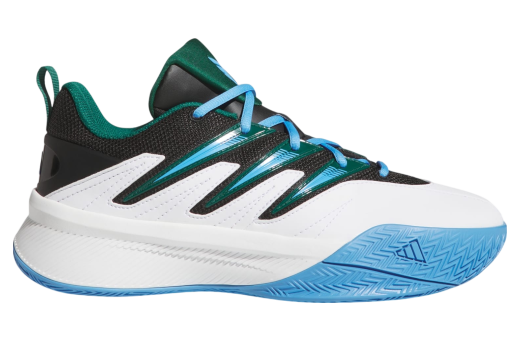 Adidas Dame Certified 3 Cloud White / Collegiate Green Cloud White/Collegiate Green/Blue Burst JI1541