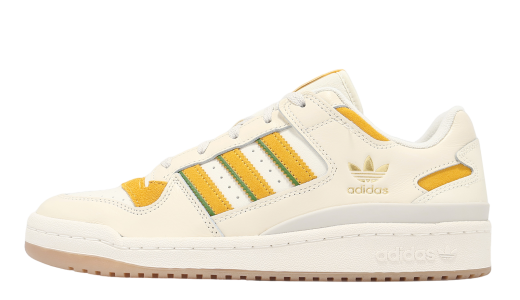 Adidas Forum Low CL Cream White / Bold Gold Cream White/Bold Gold/Crew Green FZ6271