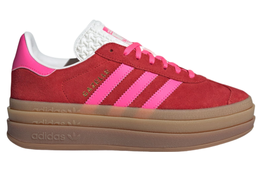 Adidas Gazelle Bold WMNS Collegiate Red / Lucid Pink Collegiate Red/Lucid Pink/Core White IH7496