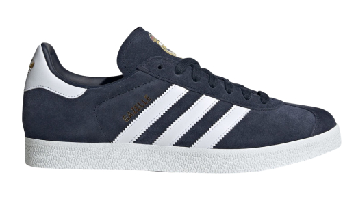 adidas Gazelle Real Madrid Legend Ink/Cloud White-Gold Metallic IE8502