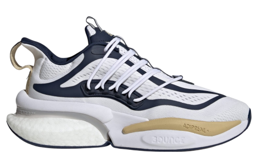 Adidas Georgia Tech Alphaboost V1 Cloud White / Collegiate Navy Cloud White/Collegiate Navy/Team Sand IE1033