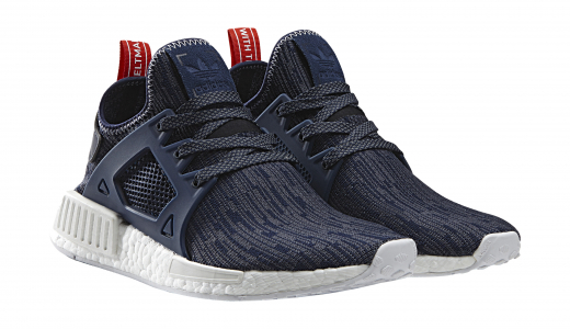 adidas NMD XR1 Glitch Unity Blue Unity Blue/Collegiate Navy-Vivid Red BB3685