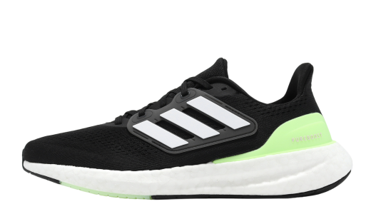 Adidas Pureboost 23 Wide Core Black / Green Spa Core Black/Footwear White/Green Spa IF9657