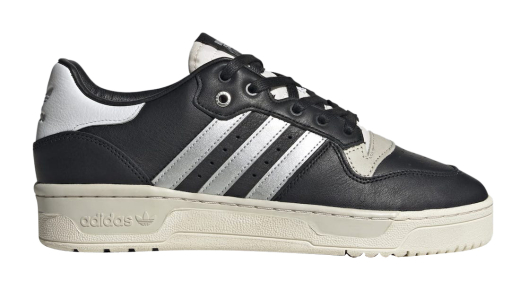 adidas Rivalry Low Consortium Black Metallic Core Black/Silver Metallic-Grey One ID7389