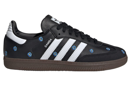 Adidas Samba Og WMNS Black Floral Core Black/Cloud White/Gum IF4397