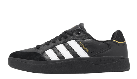 Adidas Tyshawn Low Core Black / Footwear White Core Black/Footwear White/Gold Metallic IE3124