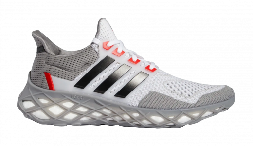 adidas Ultra Boost Web DNA Grey One Core Black Grey One/Core Black-Vivid Red GZ1592