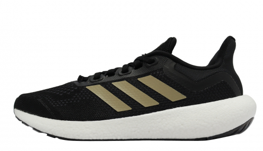 adidas WMNS Pure Boost Jet Core Black Gold Metallic Core Black/Gold Metallic/Carbon GW0907