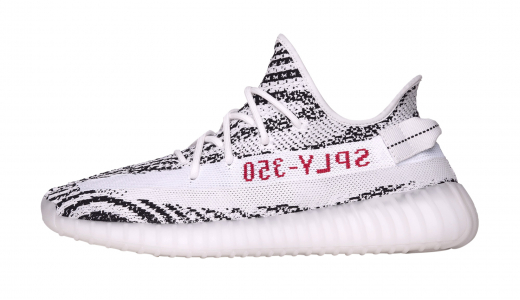 adidas Yeezy Boost 350 V2 Zebra White / Core Black - Red CP9654