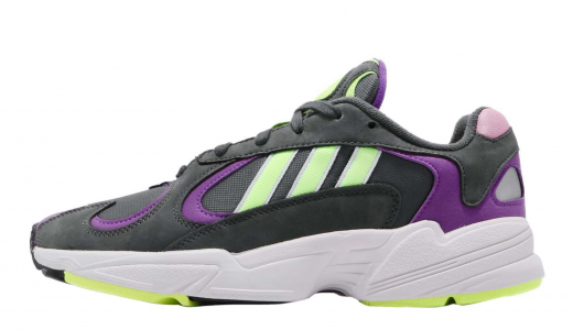 adidas Yung 1 Legend Ivy Hi Res Yellow Legend Ivy / Hi-res Yellow / Active Purple BD7655