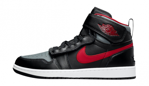 Air Jordan 1 FlyEase Black Gym Red Black/Gym Red-Smoke Grey-White CQ3835-006