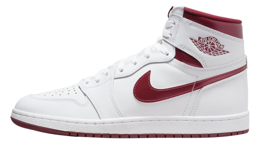 Air Jordan 1 High 85 Metallic Burgundy White/Team Red-White BQ4422-161