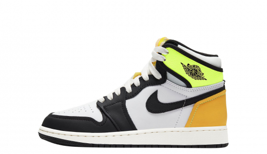 Air Jordan 1 High OG GS Volt Gold White/Black-volt 575441118