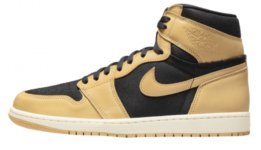 Air Jordan 1 High OG Heirloom Vachetta Tan/Black-Sail 555088-202