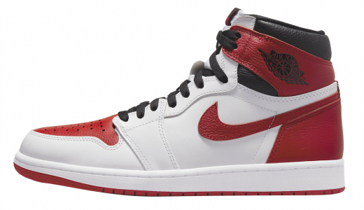 Air Jordan 1 High OG Heritage White/University Red-Black 555088-161