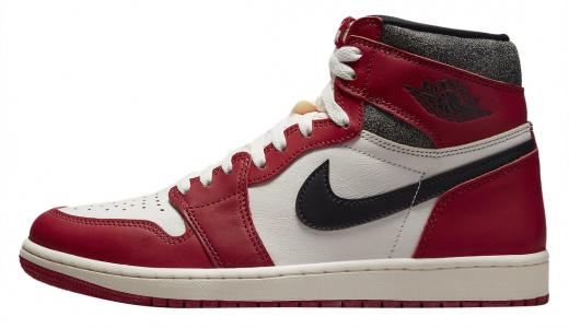 Air Jordan 1 High OG Lost &amp; Found Varsity Red/Black-Sail-Muslin DZ5485-612