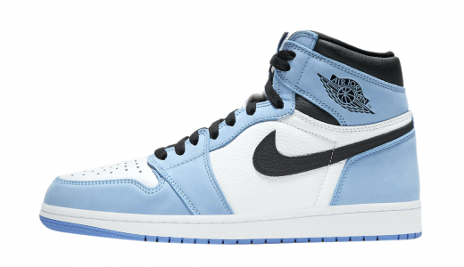 Air Jordan 1 High OG University Blue White/University Blue-Black 555088-134