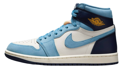 Air Jordan 1 High OG WMNS First in Flight University Blue/Midnight Navy-Sail FD2596-400