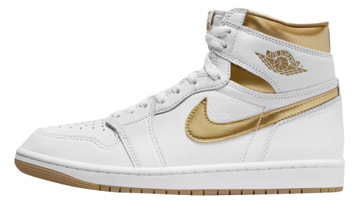 Air Jordan 1 High OG WMNS Metallic Gold White/Metallic Gold-Gum Light Brown FD2596-107