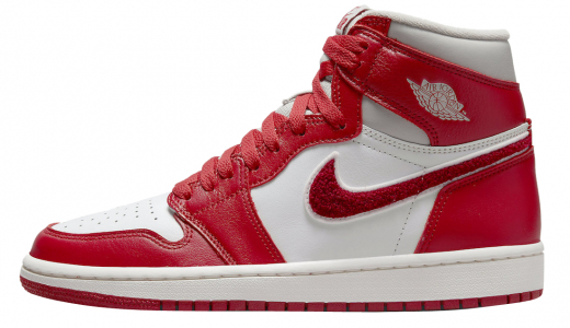 Air Jordan 1 High OG WMNS Newstalgia (Varsity Red) Light Iron Ore/Varsity Red-Sail DJ4891-061