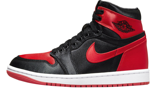 Air Jordan 1 High OG WMNS Satin Bred Black/University Red-White FD4810-061