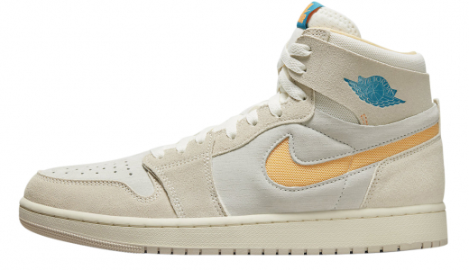 Air Jordan 1 High Zoom Comfort 2 Light Orewood Brown Light Orewood Brown/Bright Citrus-Sail-Celestial Gold-Aquatone DV1307-180