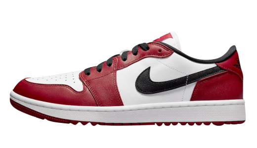 Air Jordan 1 Low Golf Chicago Varsity Red/Black-White DD9315-600