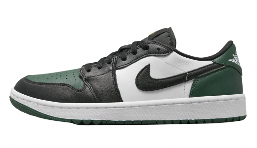 Air Jordan 1 Low Golf Noble Green White/Black-Noble Green DD9315-107