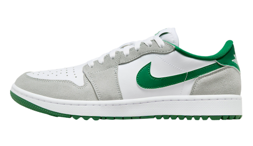 Air Jordan 1 Low Golf Pine Green White/Pine Green-Light Smoke Grey DD9315-112