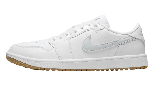 Air Jordan 1 Low Golf White Gum White/Pure Platinum-Gum Medium Brown DD9315-111