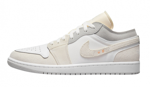 Air Jordan 1 Low Inside Out White/Grey-Sail DN1635-100