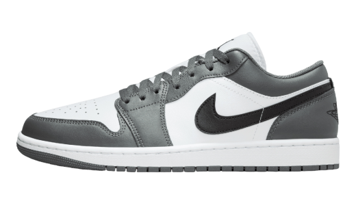 Air Jordan 1 Low Iron Grey Iron Grey/White-Black 553558-152