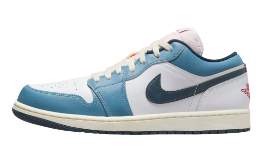 Air Jordan 1 Low Motion White/Aegean Storm-Pale Ivory-Armory Navy HM3711-144