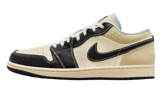 Air Jordan 1 Low SE Coconut Milk / Black Coconut Milk/Black-Muslin-Team Gold-Glacier Blue HQ3437-101