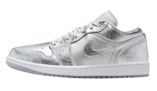 Air Jordan 1 Low SE WMNS Metallic Silver Metallic Silver/Photon Dust-Wolf Grey-White FN5030-001