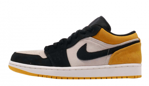 Air Jordan 1 Low University Gold Sail/Gym Red-university Gold-black 553558127