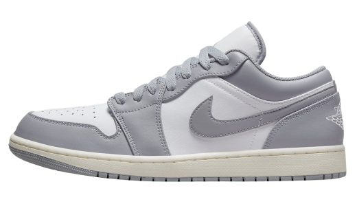 Air Jordan 1 Low Vintage Grey White/Vintage Grey-Sail 553558-053