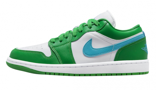 Air Jordan 1 Low WMNS Lucky Green Lucky Green/Aquatone-White DC0774-304