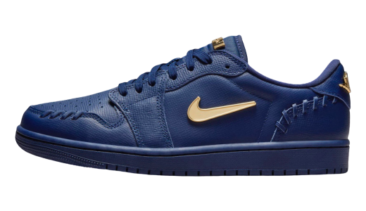 Air Jordan 1 Low WMNS Method of Make Midnight Navy Midnight Navy/Metallic Gold FN5032-400