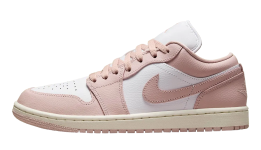 Air Jordan 1 Low WMNS Pink Oxford White/Pink Oxford-Sail DC0774-162