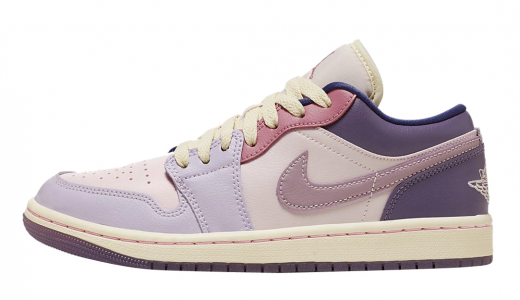 Air Jordan 1 Low WMNS Pink Purple Pink/Purple-Sail DZ2768-651