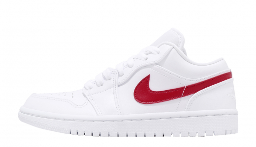 Air Jordan 1 Low WMNS White University Red White/University Red-white AO9944161