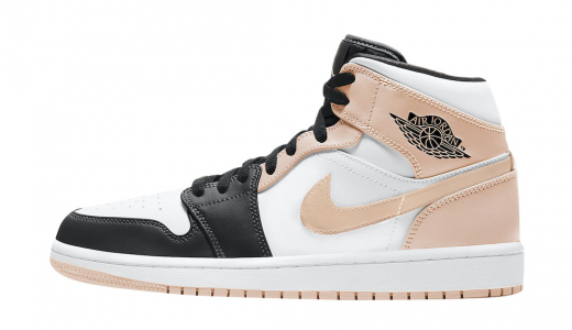 Air Jordan 1 Mid Arctic Orange White/Black-Arctic Orange 554724-133