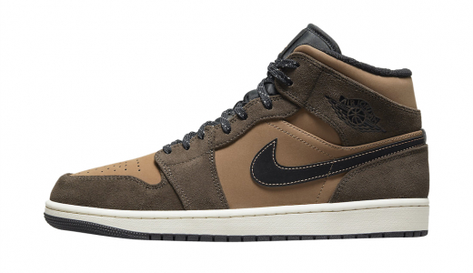 Air Jordan 1 Mid Brown Brown/White DC7294-200