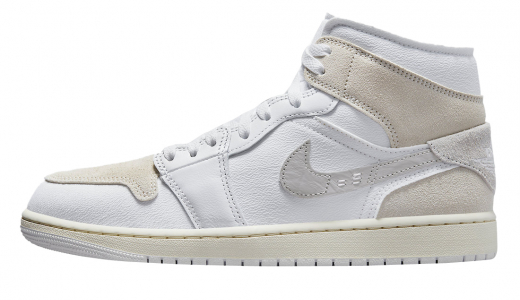 Air Jordan 1 Mid Craft Light Orewood Brown White/Light Orewood Brown-Tech Grey-Sail DM9652-120