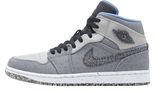 Air Jordan 1 Mid Crater Grey Blue Grey/Blue DM3529-004