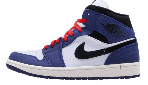 Air Jordan 1 Mid SE Deep Royal Blue Deep Royal Blue/Black 852542400